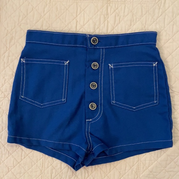 {VTG} White Stag Girls Royal Blue Shorts